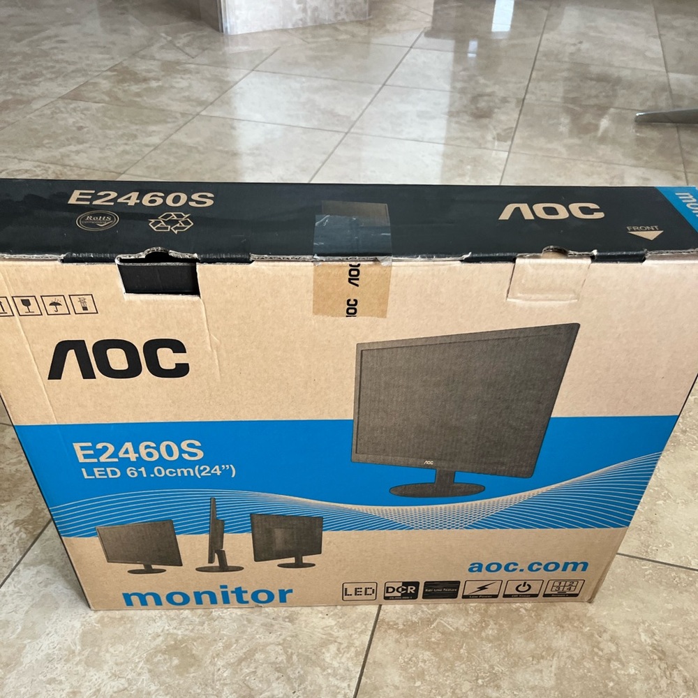 AOC E2460SD 24” Full HD LED LCD Monitor